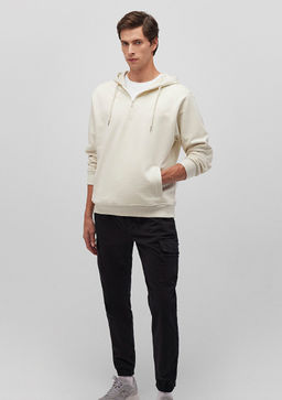Gri Sweatshirt - Mavi фото 2
