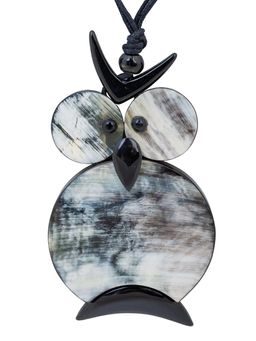 Украшение с подвеской из рога № Р-4589 - Ганг фото 2