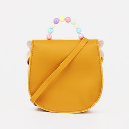 Сумка детская на магните, цвет горчичный - Simaland фото 2