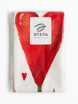 Полотенце Этель. Цветы, 40?73 см, 100% хлопок, саржа 190 г/м?