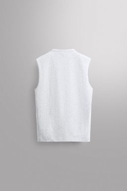 CAMISETA TANK HEAVYWEIGHT / Gris vigor? - Zara фото 10