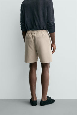 BERMUDA ESTRUCTURA CONFORT / Beige