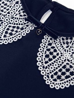 Блузка темно-синий 181230510б - Nota bene фото 19