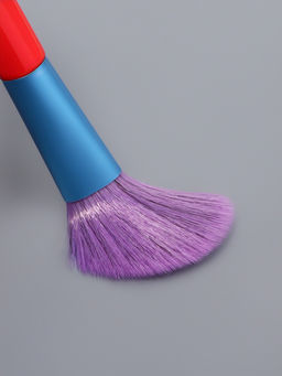 Цена за 2 шт. Набор кистей для макияжа COLOR POWER, 5 шт., разноцветные