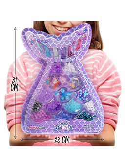 Набор для творчества Создай украшение: Русалочка, 12 видов бусин, 5 шармов