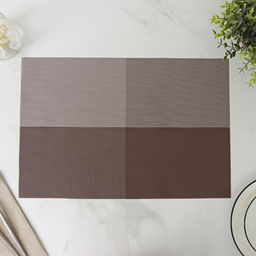 Цена за 12 шт. Салфетка сервировочная на стол Настроение, 4530 см, цвет коричневый