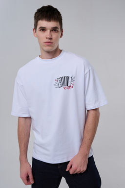 8579 футболка оверсайз мужская