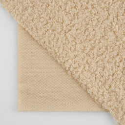 Лоскут мех «Барашек», 50×50 см, 500 г/м, цвет бежевый №2