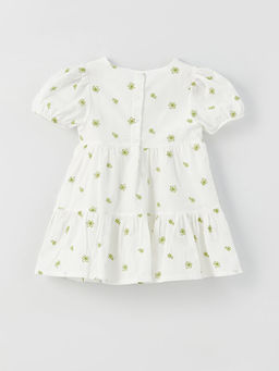 Kruvaze Yaka Nak??l? K?z Bebek Elbise - Waikiki фото 2