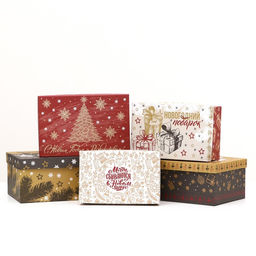 Набор подарочных новогодних коробок 15 в 1 «Изысканность», 47.5×35.5×17.5 - 12×7×4 см