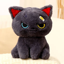 Мягкая игрушка Кот, 20 см, цвет серый