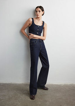 Victoria Gold Premium Koyu Rinse Jean Pantolon - Mavi фото 2