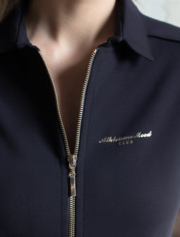 Платье из футера двухнитки с эластаном - Vilatte фото 2