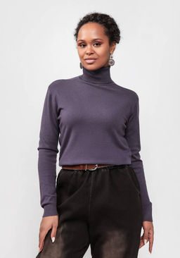 Водолазка "Севиль" фиолетовый