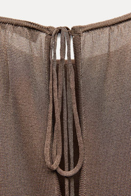 FINE KNIT RUFFLED SWEATER - Zara фото 9