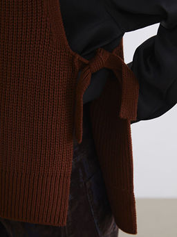 Bisiklet Yaka Kad?n Triko S?veter