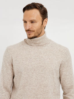 водолазка мужская базовая из шерсти - Glenfield фото 4