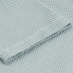 Халат вафельный мужской SL HOME: Basic «Аззура», размер M, хлопок 100%, мятный