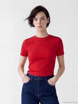 Dik Yaka Kad?n Ti??rt