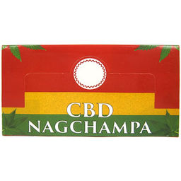 Прямоуг. благовония CBD Nag Champa НАГ ЧАМПА 15 гр. блок 12 шт.