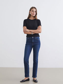 Slim Fit Kad?n Jean Pantolon