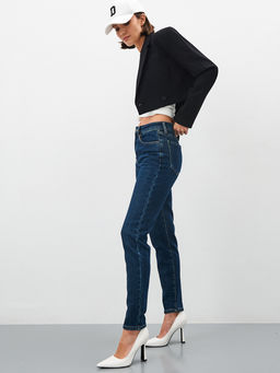 Утепленные Женские Джинсы Мом Ут. Начёс - Mossmore фото 6