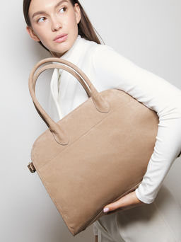 Женский тоут CALZETTI ASHLEY Артикул 4249636, бежевый  фото 3