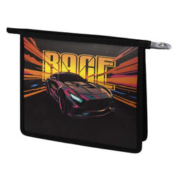 Папка для школьных тетрадей пластиковая Феникс+, арт. 69300/ 12 ГОНКА (полипропилен, формат А5, 23.3