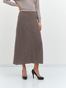 юбка в цвете фанго длины макси - Glenfield фото 3