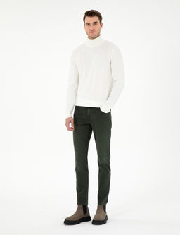 Ye_il Slim Fit Jean Pantolon