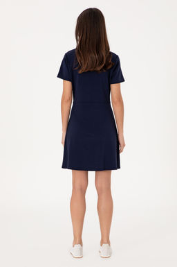 Kad_n Lacivert _rme Elbise Sepette S_rpriz _ndirim - U.s. polo assn фото 4