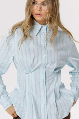 Рубашка Pirs 6556 голубой