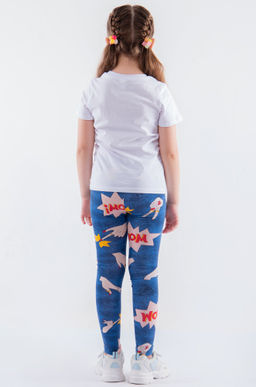 Лосины с лайкрой для девочки LE&LO