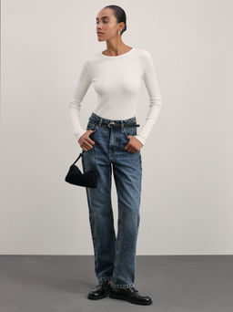 Базовое боди из хлопка / Zarina  фото 2