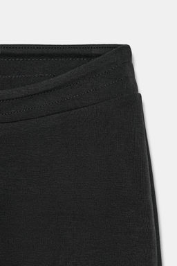 PANTAL?N FLARE INTERLOCK / Negro