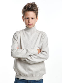 Джемпер (водолазка) 33-12240 св.серый