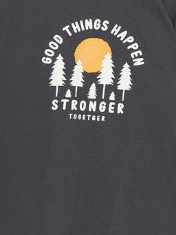 Bisiklet Yaka Erkek Bebek Sweatshirt - Waikiki фото 2