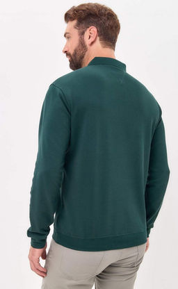 Поло д/р F421-07-7021 green - Fine joyce фото 7