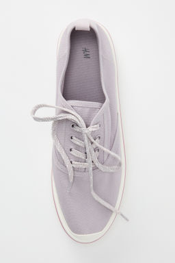 Zapatillas deportivas en lona de algod?n - H&m фото 3