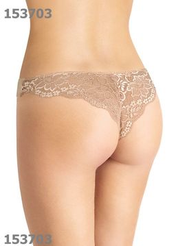 CLE LBRS001pk Трусы жен.спорт кофейный металлик