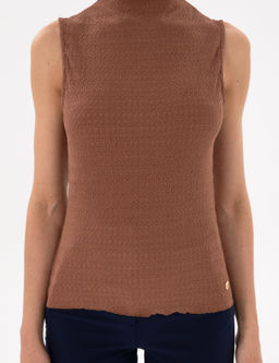 Kahverengi Slim Fit _rme Bluz - Pierre cardin фото 6