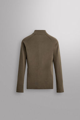 COMPRESSION QUARTER-ZIP SKI T-SHIRT - Zara фото 7