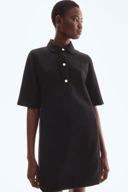 Vestido de boucl? con cuello camisero - H&m фото 3