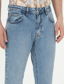 A__k Mavi Tapered Fit Jean Pantolon