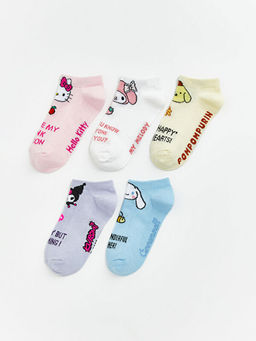 Носки-патик Hello Kitty 5 пар для девочек