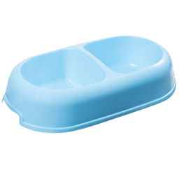 Миска пластиковая двойная "Мармелад", 2*0,25л