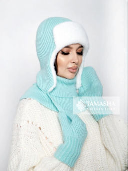 Шапка-ушанка женская Лола - Tamasha фото 21