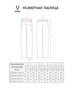 Брюки парадные JOGEL PREMIER PerFormDRY Woven Pants, темно-серый  фото 9