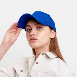 Кепка мужская однотонная MINAKU, размер 58, синяя