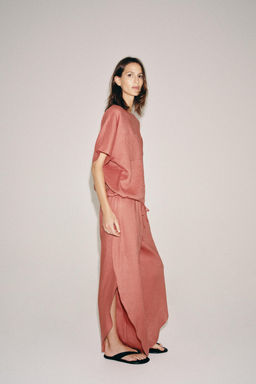 SANDALIA PIEL PLANA / Negro - Zara фото 2